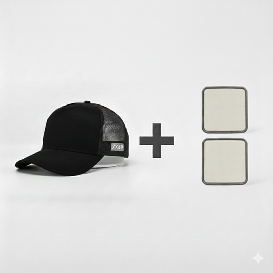 Pack casquette + 2 badges au choix